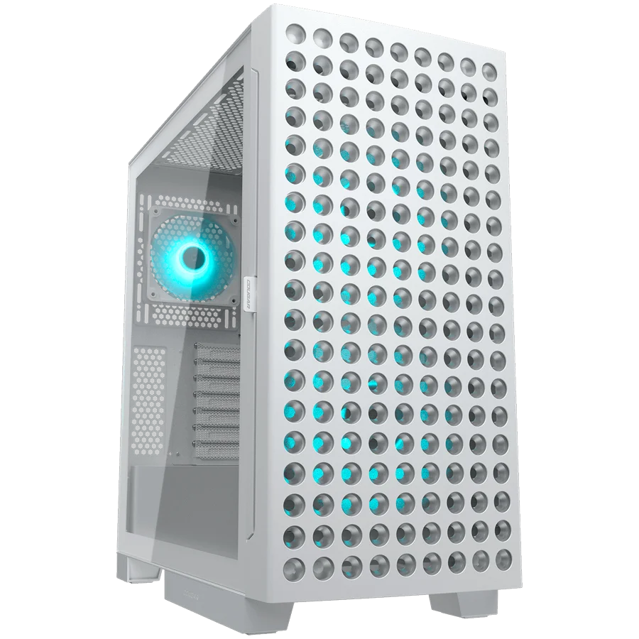 COUGAR AIRFACE ECO RGB PC Case, Mid Tower, White COUGAR AIRFACE ECO RGB PC Case, Mid Tower, White