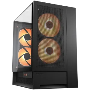 COUGAR OmnyX PC Case, Mid Tower, Black