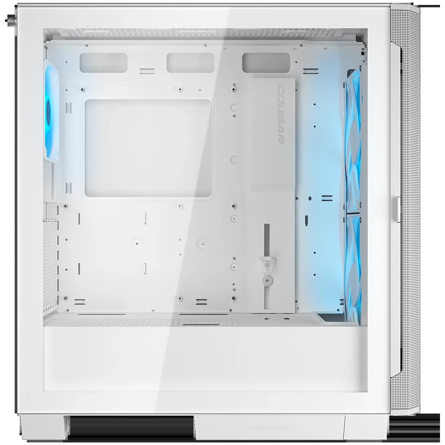 COUGAR AIRFACE FLO RGB PC Case, Mid Tower, White