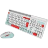 CANYON HSET-W5 EN Keyboard+Mouse AAA+AA Wireless White