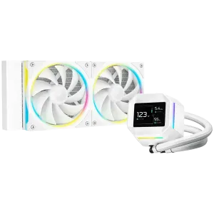 DeepCool LM240 WH, 240mm CPU Liquid Cooler, 2.4