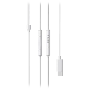 Edifier P180 USB-C Earbuds, 14mm Drivers, Built-in Mic, White