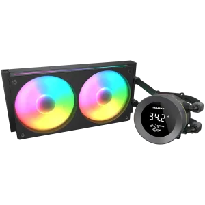 COUGAR Poseidon Vistek ARGB 240 AiO Liquid Watercooling - Black