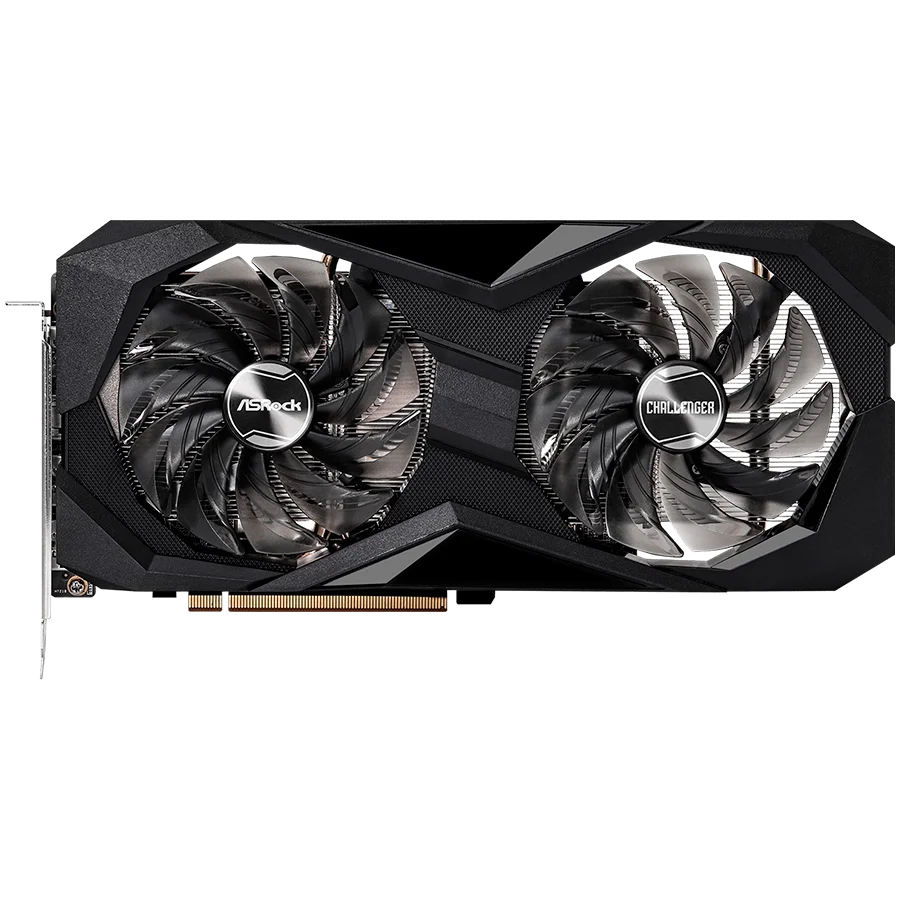 ASROCK Video Card AMD Radeon RX-7600 Challenger 8GB GDDR6 128bit, 2695 MHz / 18Gbps, 3x DP 2.1, 1x HDMI, 2 fan, 2 slot