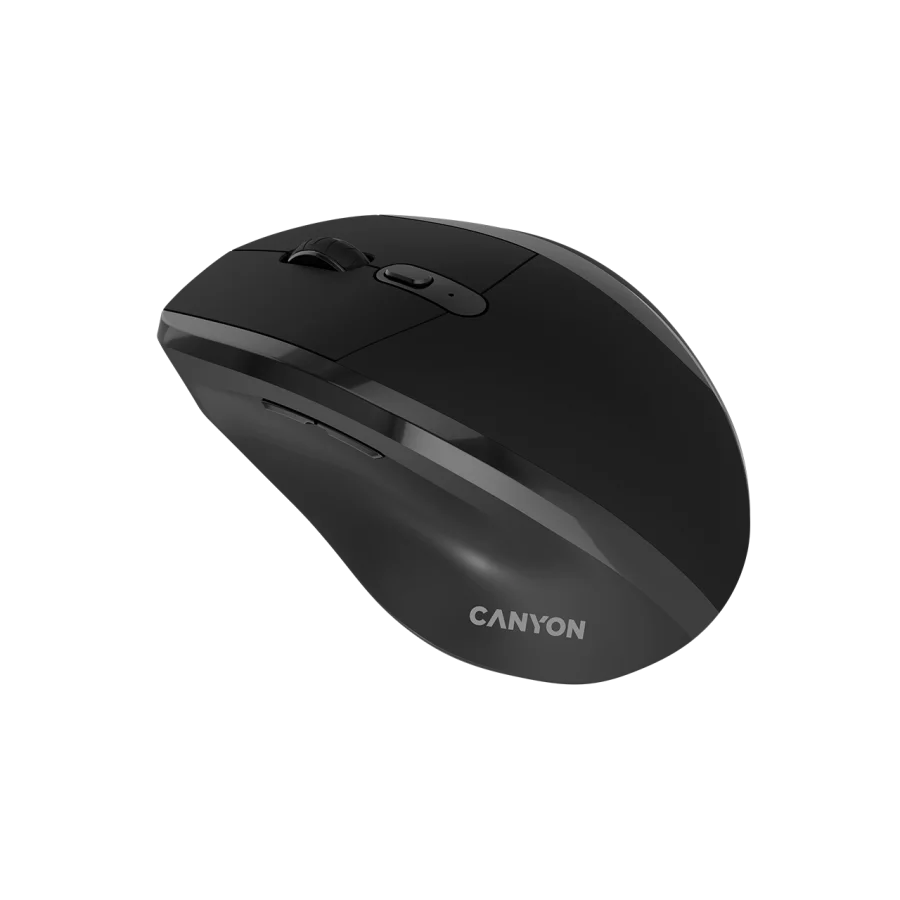 CANYON mouse OnClick 17 Ergonomic 6 buttons 1600DPI Wireless Black