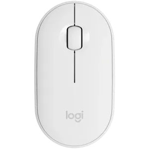 LOGITECH M350S Pebble 2 Bluetooth Mouse - TONAL WHITE