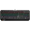 CANYON Hazard GK-6, Wired multimedia gaming keyboard with lighting effect, 108pcs rainbow LED, Numbers 104keys, EN double injection layout, cable length 1.8M, 450.5*163.7*42mm, 0.90kg, color black
