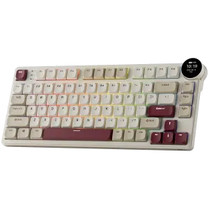 ROYAL KLUDGE RK N80 Rosy Clouds Gaming Keyboard Red switch