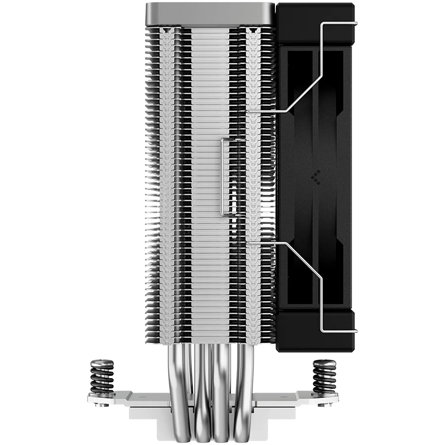 DeepCool AK400, CPU Air Cooler, 1x120mm PWM Fan, TDP 220W, 4 Heatpipes, LGA1700/1200/115x, AMD AM5/AM4, 127x97x155 mm(LxWxH), 3Y, R-AK400-BKNNMN-G-1
