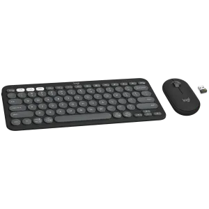 LOGITECH Pebble 2 Bluetooth Keyboard Combo - TONAL GRAPHITE - US INT'L