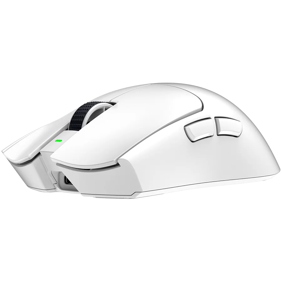 Razer Viper V3 Pro - White, Gaming mouse, HyperSpeed Wireless, Focus Pro 35K Optical Sensor Gen-2, 35K DPI, Optical Mouse Switches Gen-3, 90-million Clicks, 100% PTFE mouse feet, 54 g (excluding cable and dongle), USB Type A to USB Type C cable