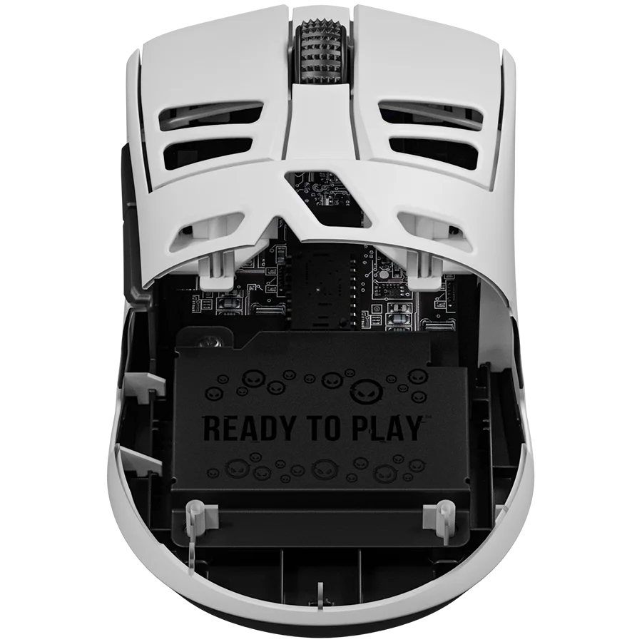 LORGAR MSE90W, Magnesium Alloy Wireless Gaming Mouse Elite, White