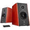 Edifier R2000DB 2.0 Bookshelf Speakers, Bluetooth, 3.5mm to RCA, Optical, 1-inch Tweeters, 5-inch Drivers, 120W (RMS), Control Knobs and Remote Control, Brown