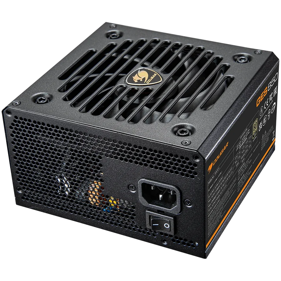COUGAR GES 850 PSU 80plus Gold Fixed Cables COUGAR GES 850 PSU 80plus Gold Fixed Cables