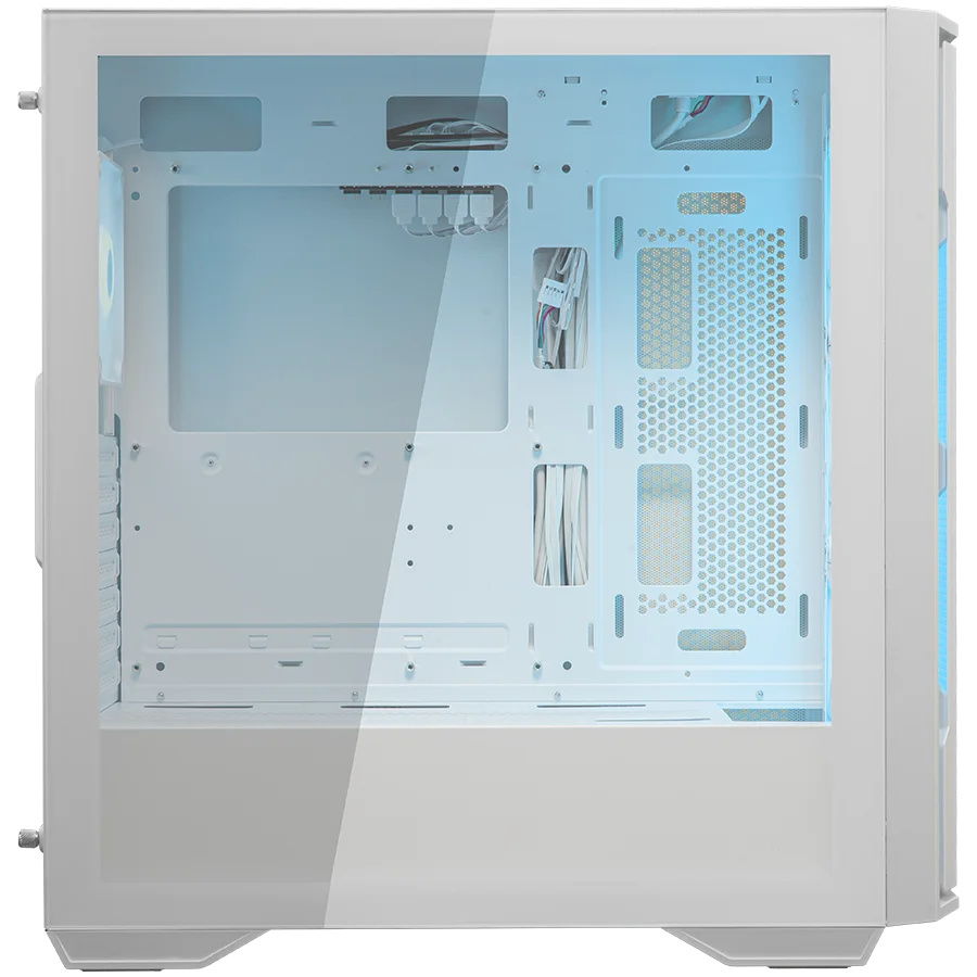 COUGAR UNIFACE RGB PC Case, Mid Tower, White