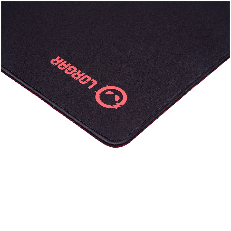Lorgar Main 323, Gaming mouse pad, Precise control surface, Red anti-slip rubber base, size: 360mm x 300mm x 3mm, weight 0.21kg