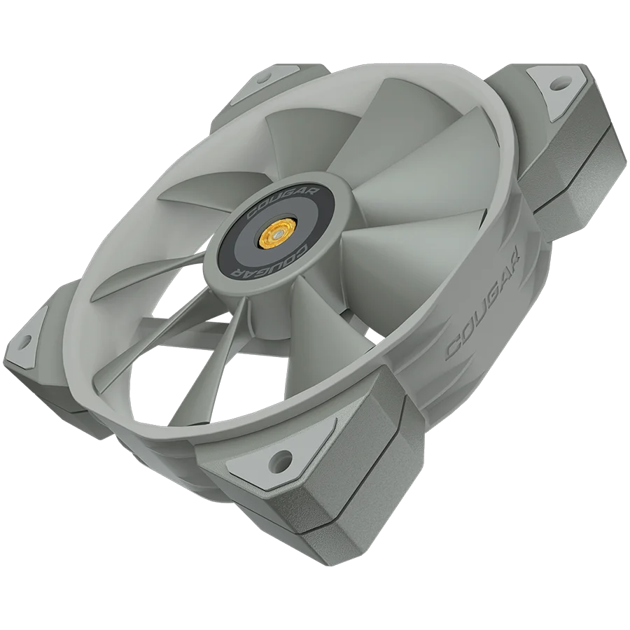 COUGAR MHP 120 White, 120mm 4-pin PWM fan, 600-2000RPM, HDB Bearing, Anti-vibration Dampers, Extension Cable + Low-Noise Adapter, Case + Radiator screws, 82.48 CFM, 4.24mm H20, 34.5 dBA (Max)