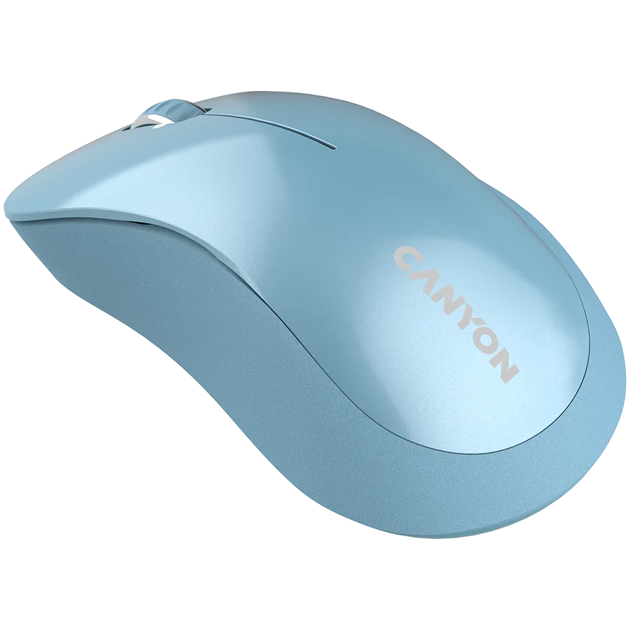 CANYON MW-11, 2.4 GHz  Wireless mouse ,with 3 buttons, DPI 1200, Battery:AAA*2pcs  ,Blue67*109*38mm 0.063kg