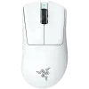 Razer DeathAdder V3 Pro - White Edition, Ergonomic Wireless Gaming Mouse, Speedflex Charging Cable USB Type C, 30000DPI, Optical Mouse Switches Gen-3, 63 g, Focus Pro 30K Optical Sensor