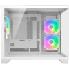COUGAR FV150 Mini RGB PC Case, Mid tower, White