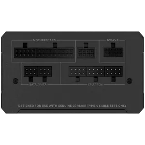 Corsair RMe Series (3rd Gen), RM1000e ThermalProtect, 1000 Watt, ATX 3.1, PCIe 5.1, Cybenetics Platinum Certified, Fully Modular Power Supply