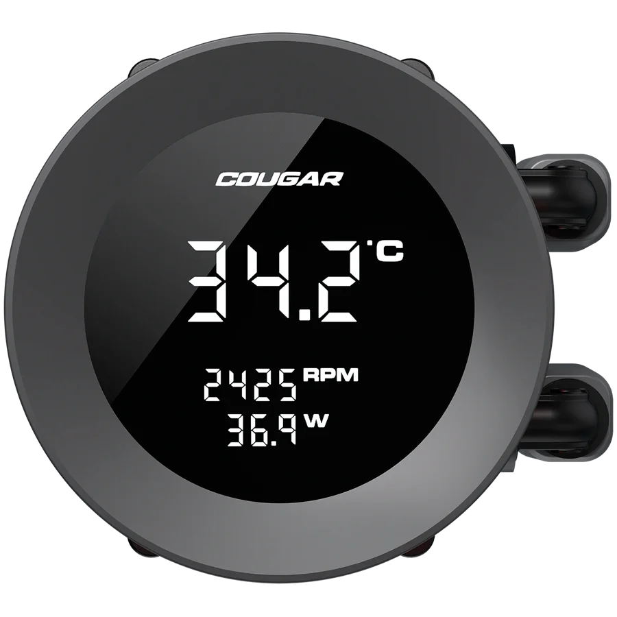 COUGAR Poseidon Vistek ARGB 240 AiO Liquid Watercooling - Black