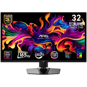 MSI MAG 322UP QD-OLED E16 Gaming Monitor, 31.5