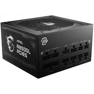 MSI MAG A850GL PCIE5, 850W, 80 Plus Gold, 120mm Fluid Dynamic Bearing Fan, Protections: OCP/OVP/OPP/OTP/SCP, Dimensions: 150mmx140mmx86mm, 7Y Warranty MSI MAG A850GL PCIE5, 850W, 80 Plus Gold, 120mm Fluid Dynamic Bearing Fan, Protections: OCP/OVP/OPP/OTP/SCP, Dimensions: 150mmx140mmx86mm, 7Y Warranty
