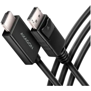 AXAGON RVD-HI20C2 DisplayPort - HDMI 2.0 cable 1.8m 4K/60Hz