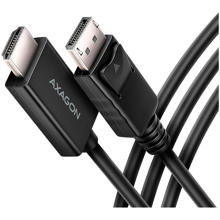 AXAGON RVD-HI20C2 DisplayPort - HDMI 2.0 cable 1.8m 4K/60Hz