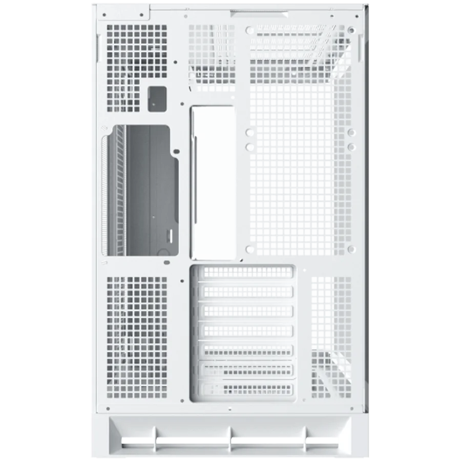 PANO II AIR Arctic EN48524 (WH,EATX,U3x2+Type C,Mesh Top+Curved TG,6PCS H22A WH Reverse & 2PCS H22A WH,ARGB & PWM Remote Control)