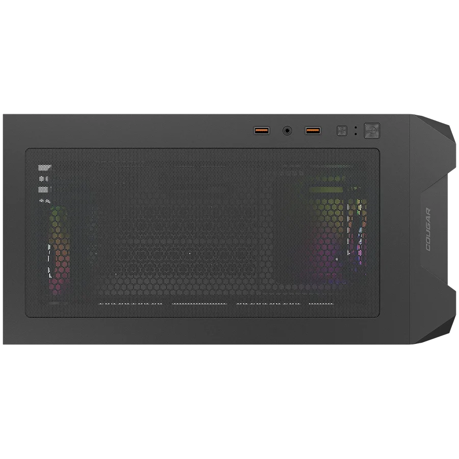 COUGAR MX600 Mini V2 RGB PC Case, Mini Tower, Black