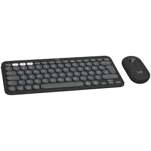 LOGITECH Pebble 2 for MAC Bluetooth Keyboard Combo - TONAL GRAPHITE - US INT'L
