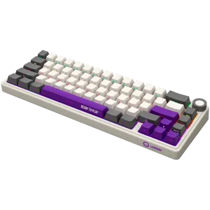 LORGAR KBP70MW, Wireless 65% Mechanical Gaming Keyboard Pro, Beige, EN layout