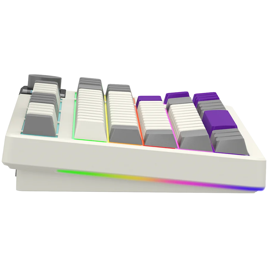 LORGAR KBP70TKLW, Wireless TKL Mechanical Gaming Keyboard Pro, Beige, EN layout