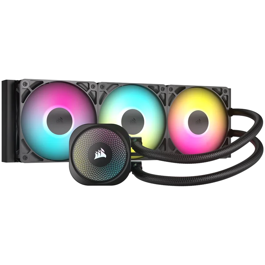 CORSAIR NAUTILUS 360 ARGB, 360mm Radiator, Liquid CPU Cooler
