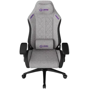 LORGAR CHA41, Ergonomic Gaming Chair Advanced, premium anti-stain fabric, Grey