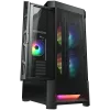 COUGAR AIRFACE RGB PC Case, Mid Tower, Black