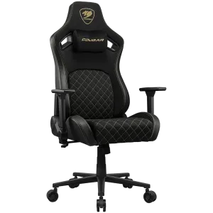 COUGAR DEFENSOR Gold F Gaming chair, Black Gold
