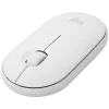 LOGITECH M350S Pebble 2 Bluetooth Mouse - TONAL WHITE