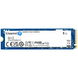 Kingston 1TB NV3 SSD M.2 2280 PCIe 4.0 NVMe, Read: 6,000/ Write: 4,000MB/s
