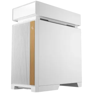 DeepCool CL660 WH, Mid Tower, Mini-ITX/Micro-ATX/ATX(Rear Connector), 2xUSB3.0, 1xUSB Type-C, 1xAudio, 2x120mm Pre-Installed ARGB Reverse Fans, Tempered Glass, Mesh Panel, White, R-CL660-WHNNA0-G-1