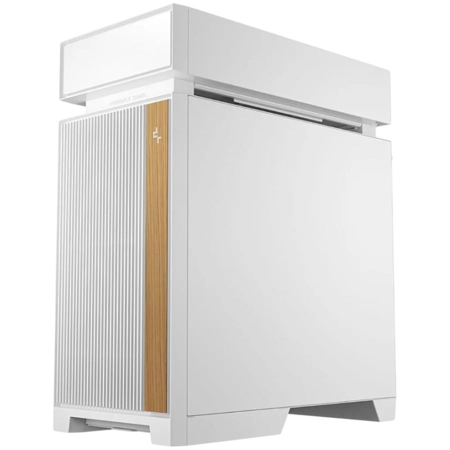 DeepCool CL660 WH, Mid Tower, Mini-ITX/Micro-ATX/ATX(Rear Connector), 2xUSB3.0, 1xUSB Type-C, 1xAudio, 2x120mm Pre-Installed ARGB Reverse Fans, Tempered Glass, Mesh Panel, White, R-CL660-WHNNA0-G-1