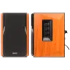 Edifier R1380DB 2.0 Bookshelf Speakers, BT V5.1, Optical, Coaxial, RCA, 1-inch Tweeters, 4-inch Drivers, 42W (RMS), Control Knobs and Remote Control, Brown