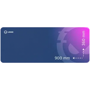 Lorgar Main 139, Gaming mouse pad, High-speed surface, Purple anti-slip rubber base, size: 900mm x 360mm x 3mm, weight 0.6kg