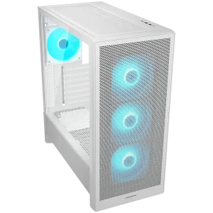 COUGAR MX230 RGB PC Case, Mid Tower, White