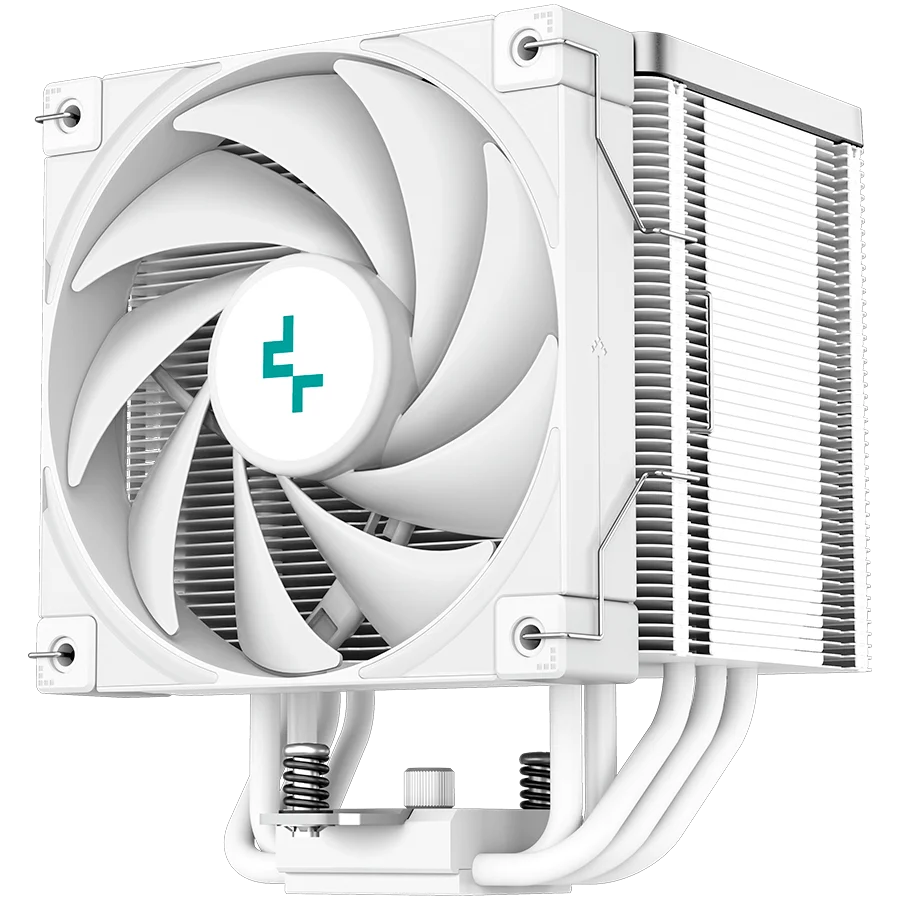 DeepCool AK500 WH, CPU Air Cooler, 1x120mm FK120 PWM Fan, TDP 240W, 5 Heatpipes, White, LGA2066/2011-v3/2011/1700/1200/115x, AMD AM5/AM4, 127x117x158 mm(LxWxH), 3Y, R-AK500-WHNNMT-G