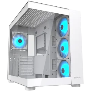 COUGAR FV150 RGB PC Case, Mid tower, White