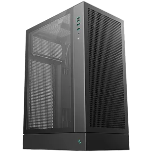 DeepCool CH170 PLUS, Mini Tower, Mini-ITX/Micro-ATX, 2xUSB3.0, 1xType-C Gen 2, 1xAudio/Mic, Mesh Panel, Black, R-CH170-BKNGM0-G, 2Y