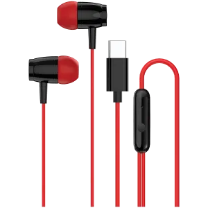 CANYON headphones SEP-5 TYPE-C Red